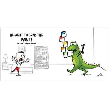 Never Let A Dinosaur Scribble!