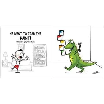 Interactive Dinosaur Drawing Book for Kids