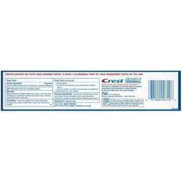 Crest Cavity Protection Toothpaste Regular - 8.2 oz, Pack of 5