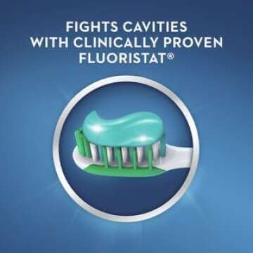Crest Cavity Protection Toothpaste Regular - 8.2 oz, Pack of 5