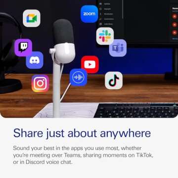 Elgato Wave Neo – USB Condenser Microphone, Tap to Mute, for Gaming, Streaming, Meetings, Voice Recording on Teams/Zoom/OBS/Twitch/YouTube & more, Plug-’n-Play, Works on Laptop, PC, Mac, iPad, iPhone