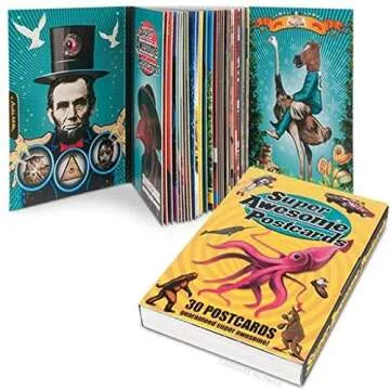 30 Quirky Postcards in Accoutrements Book
