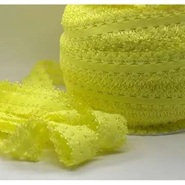 PAMIR TONG Colorful Elastic Ribbon for Sewing Crafts