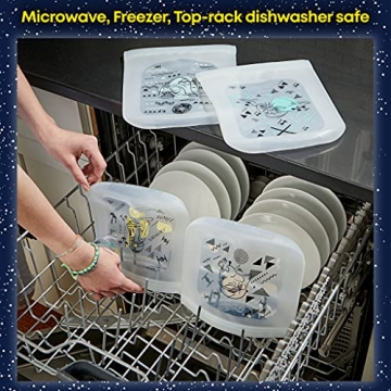 Star Wars Silicone Storage Bags by Pyrex - Eco-Friendly & Fun