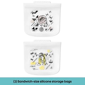 Star Wars Silicone Storage Bags by Pyrex - Eco-Friendly & Fun