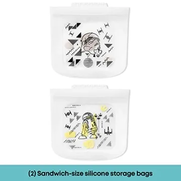Star Wars Silicone Storage Bags by Pyrex - Eco-Friendly & Fun