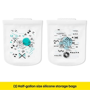 Star Wars Silicone Storage Bags by Pyrex - Eco-Friendly & Fun