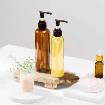 Wood Pedestal Stand Riser Wood Footed Tray for Bathroom Home Kitchen Wooden Soap Holder for Bottles Plant Makeup Tissues Candles Guest Jewelry Soap(Classic Color, 1.57 x 6 x 9 Inch)