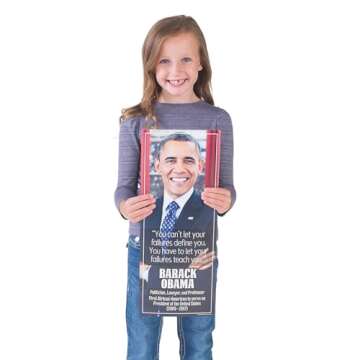 Fun Express Black History Month Posters, 8 Pieces, Educational And Learning Activities For Kids - Ca...