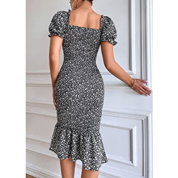 Elegant PRETTYGARDEN Floral Midi Dresses for Summer