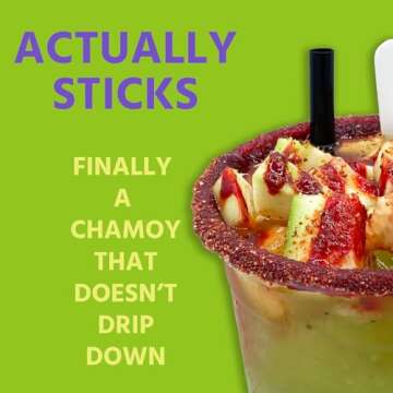 Sapo's Miches Chamoy Rim Rimming Paste Sauce Candy Dip for Drinks, Micheladas, Fruit, 8 oz (Strawberry)