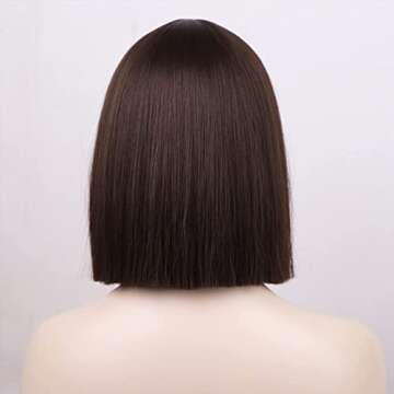 Chic Brown Bob Wig for Women - Stylish and Easy to Wear