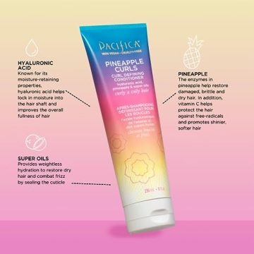Pacifica Pineapple Curl Defining Conditioner for All Hair Types