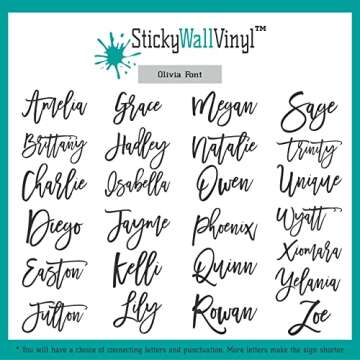 Custom Name Sign - Personalized Nursery Decor & Gifts