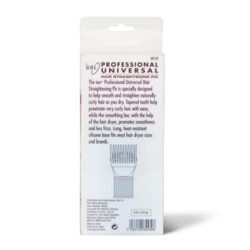 Ion Universal Hair Straightening Pic Attachment for Easy Styling