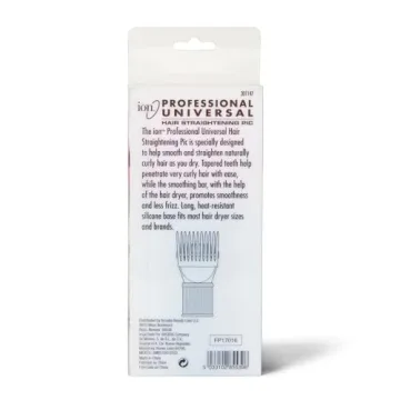Ion Universal Hair Straightening Pic Attachment for Easy Styling