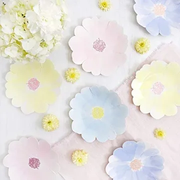 Meri Meri Floral Paper Plates for Festive Gatherings