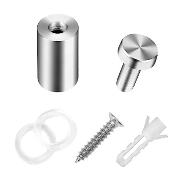 Durable Standoff Screws for Acrylic Displays and Signs