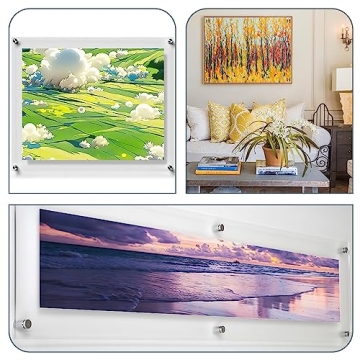 Durable Standoff Screws for Acrylic Displays and Signs