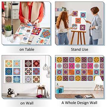 BXI Quilt Design Wall for Quilters, 6 Thick Panels