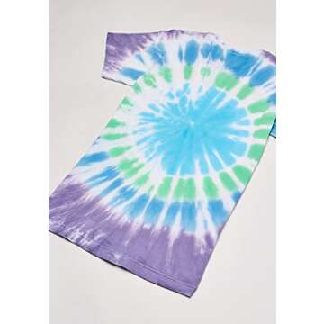 Pink Floyd Dark Side Tie Dye T-Shirt for Men - Multi Color