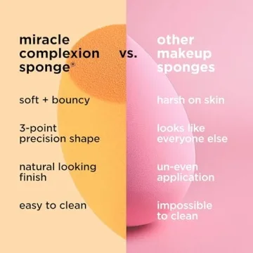 Real Techniques Miracle Complexion Sponge Vegan Makeup Blender