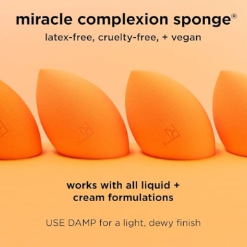 Real Techniques Miracle Complexion Sponge Vegan Makeup Blender