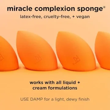 Real Techniques Miracle Complexion Sponge Vegan Makeup Blender