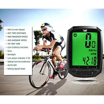 Bicycle Speedometer Waterproof Wireless Cycle Bike Computer