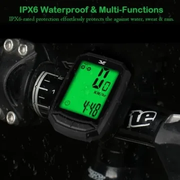 Bicycle Speedometer Waterproof Wireless Cycle Bike Computer