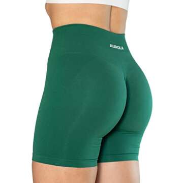 AUROLA Intensify Women's Gym Shorts for Yoga & Fitness