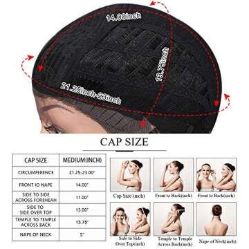 Joedir Lace Front Wigs Ombre Blonde 28'' Long Small Curly Wavy Synthetic Wigs For Black Women 130% Density Wigs(Ombre Gold Color)