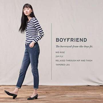 Levi's Women's New Boyfriend Jeans Pants, -maui views, 28 (US 6)