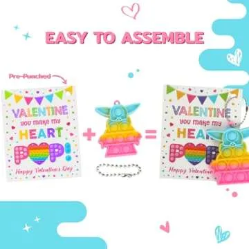 Funeta Valentines Pop Its for Classroom Exchange