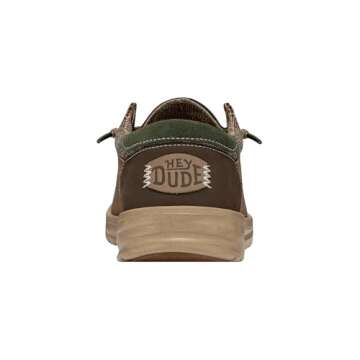 Hey Dude Men's Paul Nut Size 11, Men's Shoes, Men's Slip On Loafers, Comfortable & Light-Weight