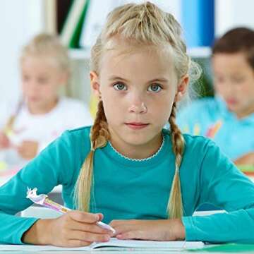 8 Multicolor Unicorn Ballpoint Gel Pen Set for All