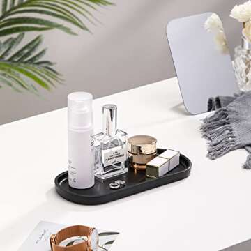 Luxspire Bathroom Vanity Tray - Elegant Multi-functional Decor