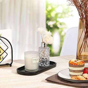 Luxspire Bathroom Vanity Tray - Elegant Multi-functional Decor