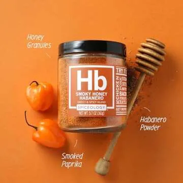 Spiceology Smoky Honey Habanero BBQ Rub for Flavor Lovers