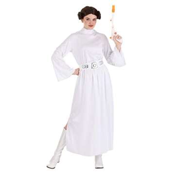 Princess Leia Hooded Costume for Women - Star Wars