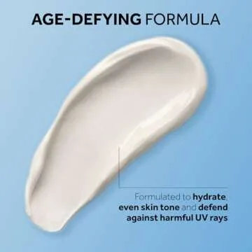 No7 Lift & Luminate Triple Action Fragrance Free Day Cream SPF 30 - Broad Spectrum Anti-Aging Face Cream - Hydrating Hibiscus Peptides & Hyaluronic Acid + Brightening Emblica & Vitamin C (1.69 Fl Oz)