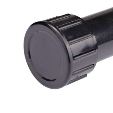 Raindrip 303G00UB 1/2-Inch Compression Hose End Cap Plug, fits 1/2-Inch Tubing or Dripline with 0.620 inch OD, Drip Irrigation, Black