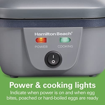 Hamilton Beach 6-in-1 Electric Egg Cooker for Versatile Cooking