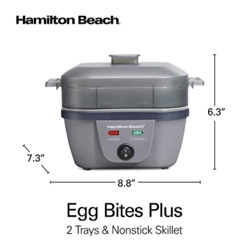 Hamilton Beach 6-in-1 Electric Egg Cooker for Versatile Cooking