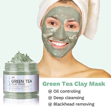 Turmeric Green Tea & Dead Sea Mud Mask Set