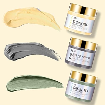 Turmeric Green Tea & Dead Sea Mud Mask Set