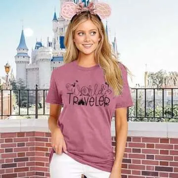 Magical Shirt for Women Magic Kingdom Tshirt Family Vacation Tee Castle Believe in The Magic Shirt Tie Dye Tops