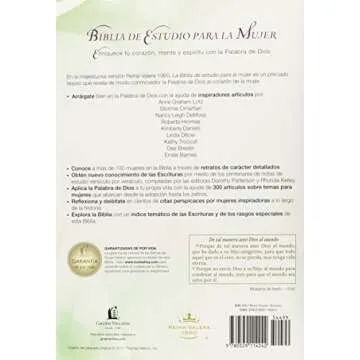 RVR60, Biblia de Estudio para la Mujer, Tapa dura (Spanish Edition)