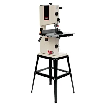 JET 10-Inch Woodworking Bandsaw with Stand - Precision & Power