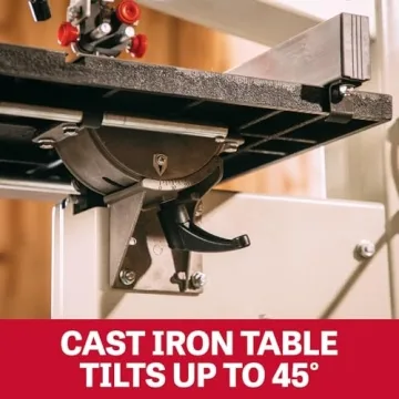 JET 10-Inch Woodworking Bandsaw with Stand 1/2 HP